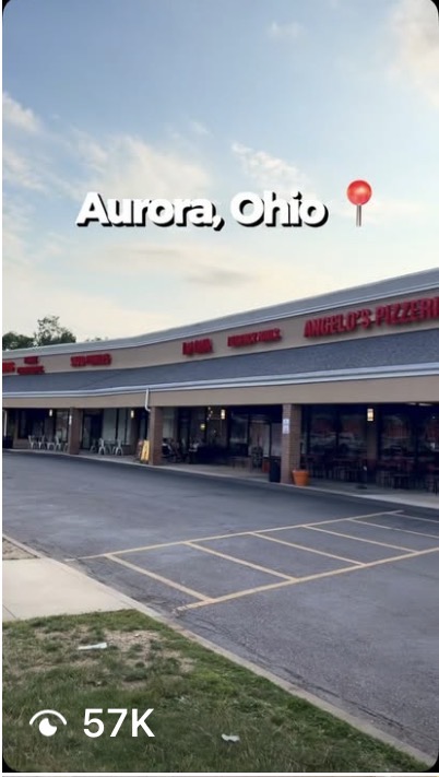 Aurora Ohio shopping plaza campaign